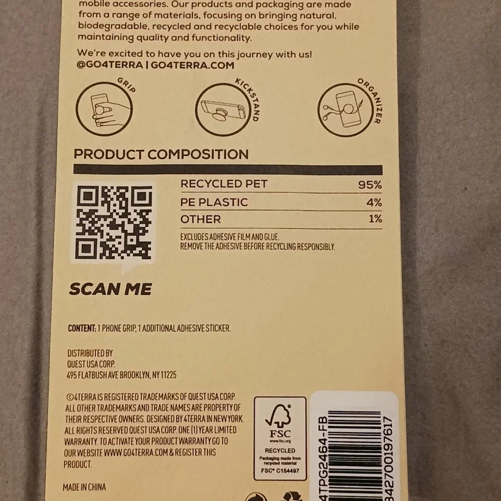 NWT! SPINPOP CELL PHONE ACCESSORY